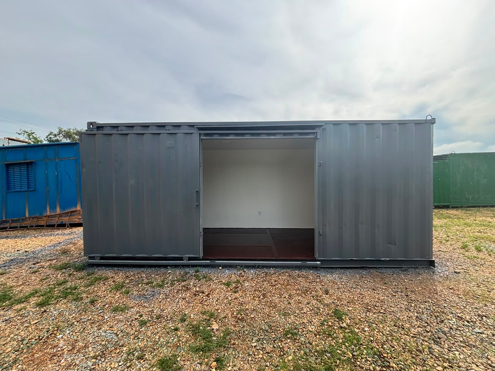 Container aberto